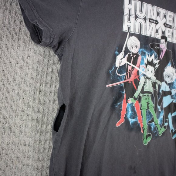 Hunter x Hunter Graphic Tee Thrashed Grey - Picture 6 of 8